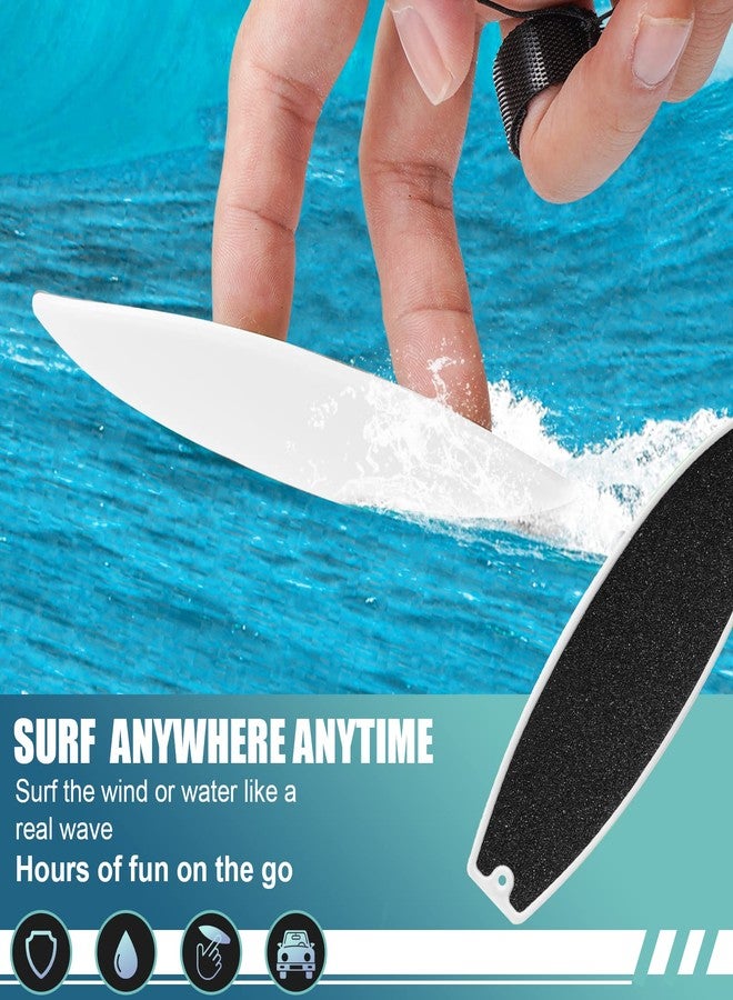 ACEGENIU Finger Surfboards, Finger Surf Board for Car Window, Finger Surfing Board with String, Wind Surfboard Fingerboard for Kids - Image 3